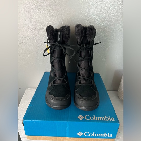 Columbia Ice Maiden I1 waterproof size 7.5 black  BRAND NEW - Picture 2 of 9